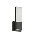 Artika OUT-PI-BL Black Pillar Outdoor Wall Sconce