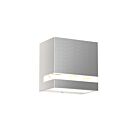 Artika OUT-VS-SS Stainless Steel 18W Valor Square LED Indoor/Outdoor Wall Light