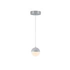 Artika PDT1-SP 1-Light Chrome Sparkle LED Pendant