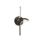 Artika SCO-SWC-BL Black 14.5W LED Swirl Wall Sconce
