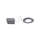 Bazz SLDSKB4B 4" Brushed Chrome 11W LED Recessed Fixture