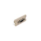 Leviton 41293-HDI Ivory 1-Unit Mos Female/Female Connector