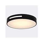 Canarm Niven CL-19-20-BK 1-Light Matte Black Flush Mount