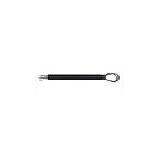 Canarm DR12BK-1OD 12" Matte Black Downrod for AC fans