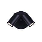 Canarm ICW1022A02BK10 MARENA 100W 2-Lights Matte black Adjustable Track Lights