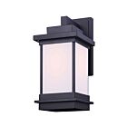 Canarm IOL472BK AKELLO 1-Light 100W Matte Black Outdoor Wall Light