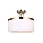 Canarm Kinslea IPL1165A03GD14 3-Lights Gold Rod Pendant