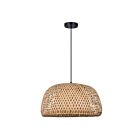 Canarm SARIEL IPL2025B01BK 1-Light Matte Black 60W Pendant