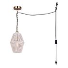 Canarm Klima IPL2111B01GD 1-Light Gold Chain Pendant