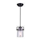 Canarm ARDEN IPL707A01GPH 1-Light Graphite Cord Pendant