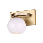 Canarm Monroe IVL1169A01GDP 1-Light Painted Gold Vanity light