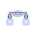 Canarm CARSON IVL705A02BN 2-Lights Brushed Nickel 200W Vanity Light