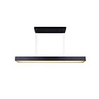 Canarm Jaco LCH133A48BK Matte Black Wide Steel Wire LED Chandelier