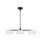 Canarm Carmynn LPL288A03BK Matte Black LED Rod Pendant