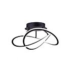Canarm ZOLA LSF155A21BK Matte Black LED Semi-Flush Mount