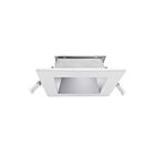 CSC LED CDL02-4-S Silver/White 4" Square Reflector For CDL02 Downlights
