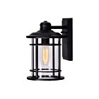 CWI Lighting Belmont 0096W7-1-101 Black 1 Light 60W Outdoor Wall Lantern