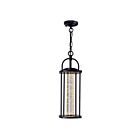 CWI Lighting Greenwood 0407P6-1-101 Black 11W LED Outdoor Pendant