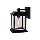CWI Lighting Blackbridge 0409W8-1-101 Black 1 Light 60W Outdoor Wall Lantern