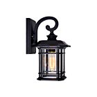 CWI Lighting Blackburn 0411W8-1-101 Black 1 Light 60W Outdoor Wall Lantern