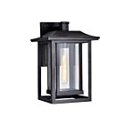 CWI Lighting Winfield 0414W10-1-101 Black 1 Light 60W Outdoor Wall Light
