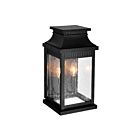 CWI Lighting Milford 0418W7S-2 Black 1 Light 60W Outdoor Wall Lantern