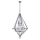 CWI Lighting Calista 1027P26-9-601 Chrome 9 Lights 540W Chandelier