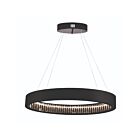 CWI Lighting Rosalina 1040P32-101-O Matte Black 60W LED Chandelier
