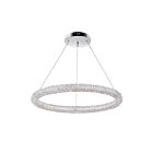 CWI Lighting Arielle 1042P17-601-R Chrome 50W LED Chandelier