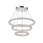 CWI Lighting Arielle 1042P32-601-3R Chrome 180W LED Chandelier
