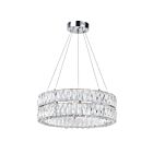 CWI Lighting Madeline 1044P20-601-R-2C Chrome 55W LED Chandelier