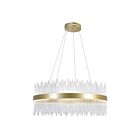 CWI Lighting Genevieve 1063P32-169 Antique Brass 70W LED Chandelier