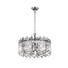 CWI Lighting Henrietta 1065P24-6-601 Chrome 6 Lights 360W Chandelier