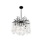 CWI Lighting Anita 1094P26-6-101 Black 6 Lights 240W Chandelier