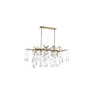 CWI Lighting Anita 1094P47-10-620 Gold Leaf 10 Lights 400W Chandelier