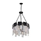 CWI Lighting Glacier 1099P16-6-613 Polished Nickel 6 Lights 360W Chandelier