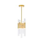 CWI Lighting Orgue 1120P8-9-602 Satin Gold 9 Lights 45W Pendant