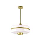 CWI Lighting Elementary 1143P16-1-270 Pearl Gold 1-Light 60W Chandelier