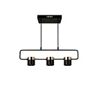 CWI Lighting Moxie 1147P26-3-101 Black 18W LED Chandelier