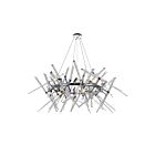 CWI Lighting Icicle 1154P42-12-601-R Chrome 12 Lights 480W Chandelier