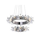 CWI Lighting Thorns 1170P32-18-613 Polished Nickel 18 Lights 720W Chandelier