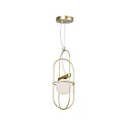 CWI Lighting Orbit 1209P7-1-169 Medallion Gold 1 Light 5W Pendant