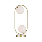 CWI Lighting Celeste 1212T8-2-169 Medallion Gold 2 Lights 10W Table Lamp