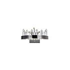 CWI Lighting Agassiz 1218W12-613 Polished Nickel 12W Wall Sconce