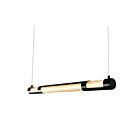 CWI Lighting Neva 1343P36-101-B Black 20W LED Cord Chandelier
