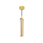 CWI Lighting Neva 1343P3-602-C Satin Gold 9W LED Mini Pendant