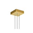 CWI Lighting Stagger 1588P6-3-624 Brass 30W LED Pendant