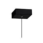 CWI Lighting Greta 1589P5-1-101 Black 5W LED Pendant