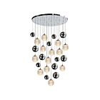 CWI Lighting Siena 1679P24-13-601 28W Chrome LED Chandelier