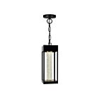 CWI Lighting 1696P5-1-101 6W Black LED Outdoor Ceiling Light